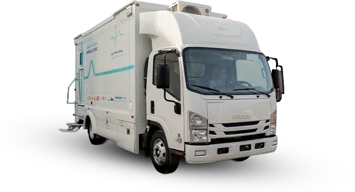 وحدة الرعاية المتنقلة من AMS – عيادة متنقلة عامة