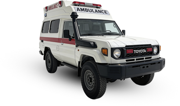 سيارة الإسعاف AMS V 1100 - تويوتا لاند كروزر