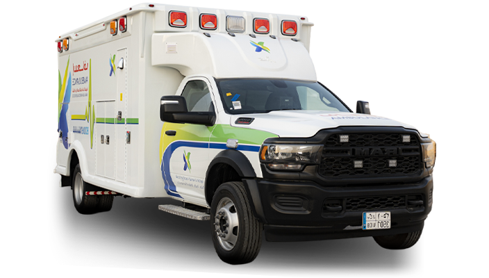 سيارة إسعاف طوارئ  دودج رام AMS V 5500
