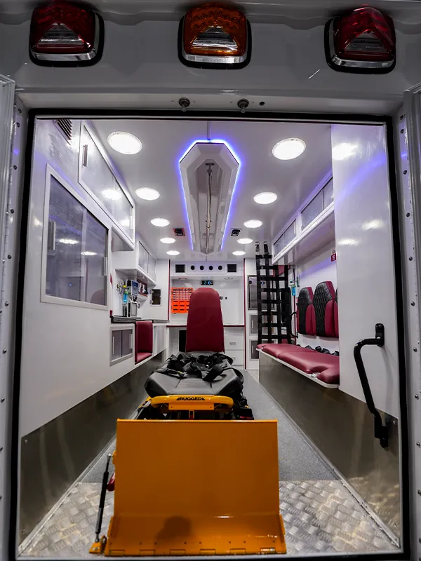 مصممة للعناية الحرجة، ومبنية للعمل الميداني الحقيقي