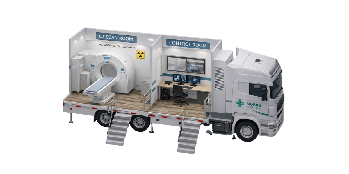  التجهيزات الداخلية والمواصفات العامة – وحدة الأشعة المقطعية المتنقلة (CT)